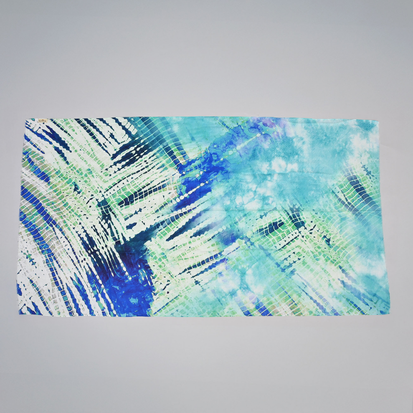 Ocean Whisper-Cotton Silk Stole