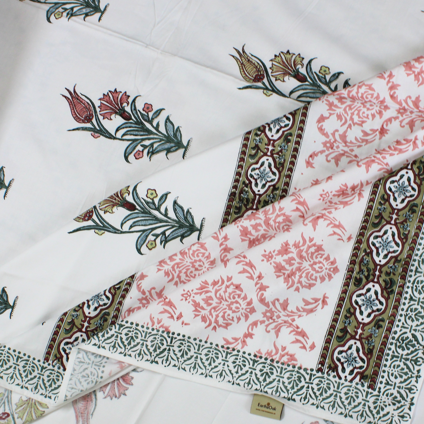 Anandbagh Handblock Bedsheet