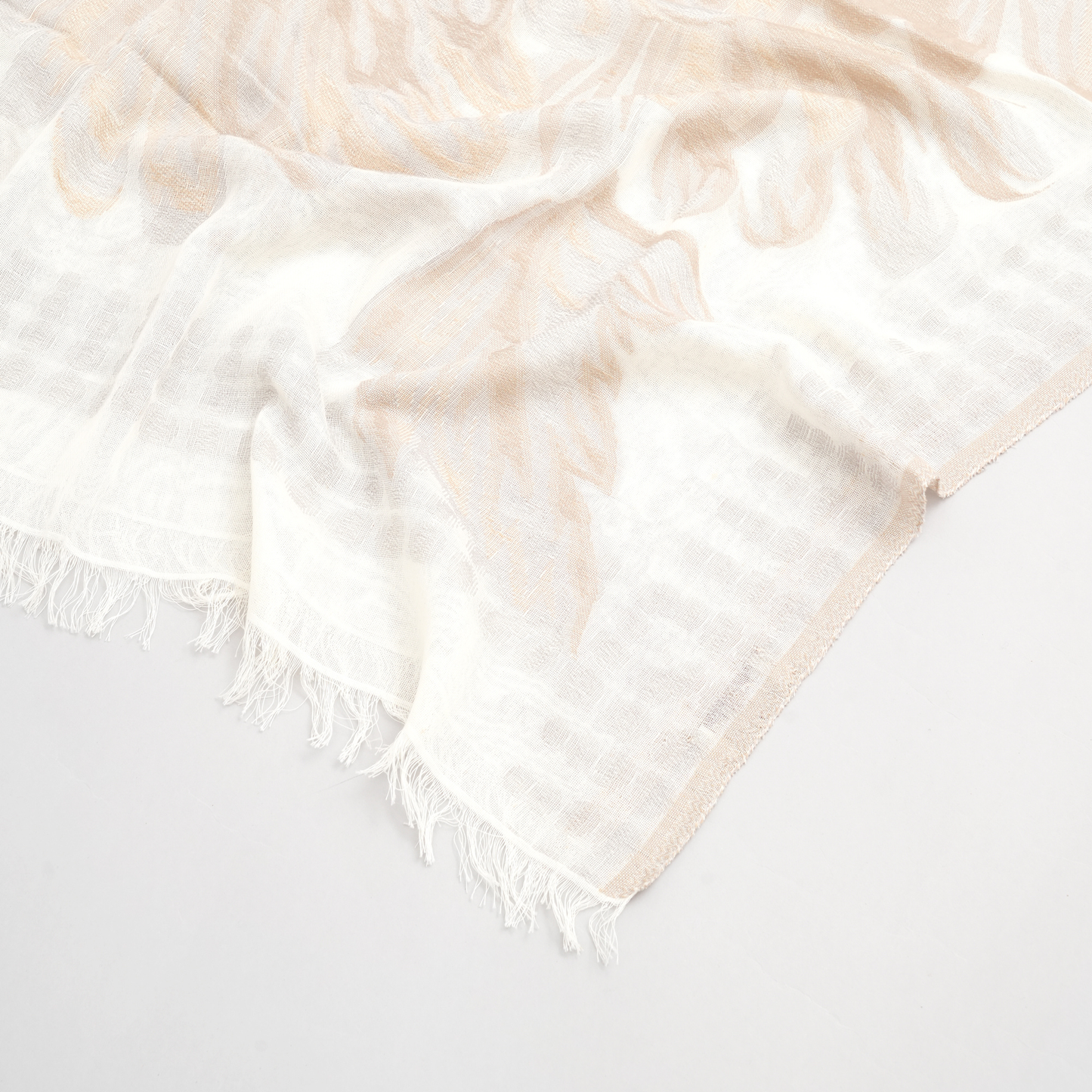 Whispering Petals- Cotton Stole