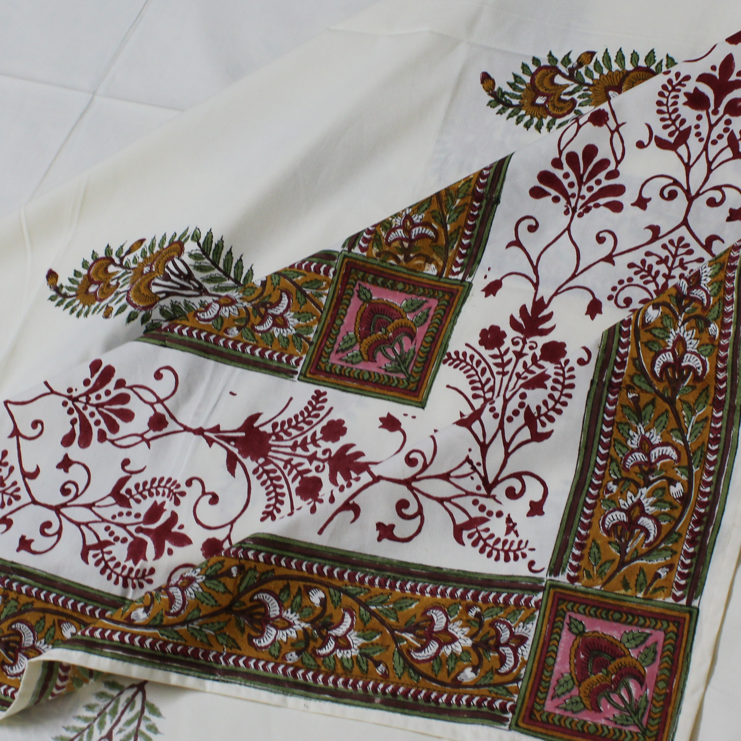 Anandbagh Handblock Bedsheet