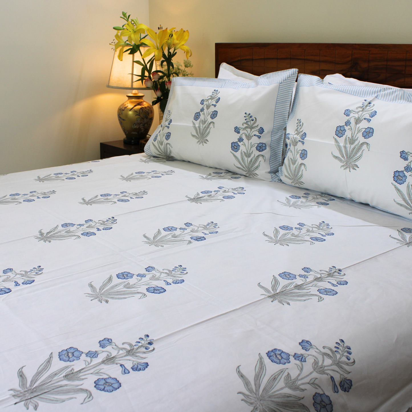 Pure Cotton, Soft , Skin Friendly , Handcrafted,King & Queen Size , artisanal