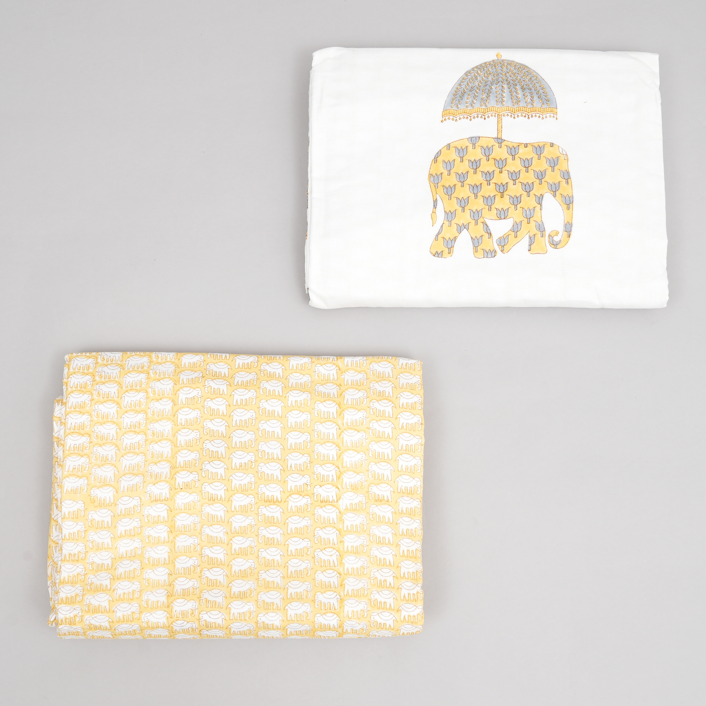 Kainaat Handblock Print Dohar Set
