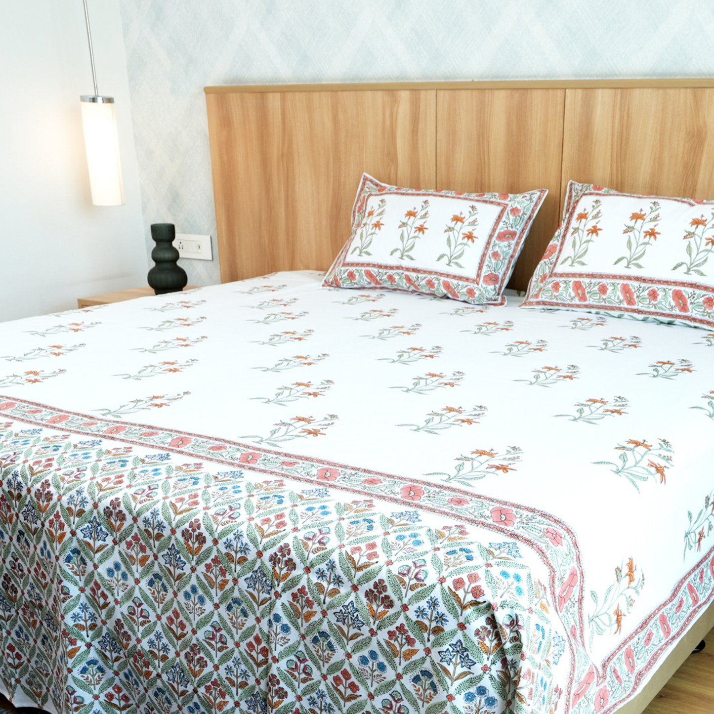 AnandBagh Handblock Bedsheet