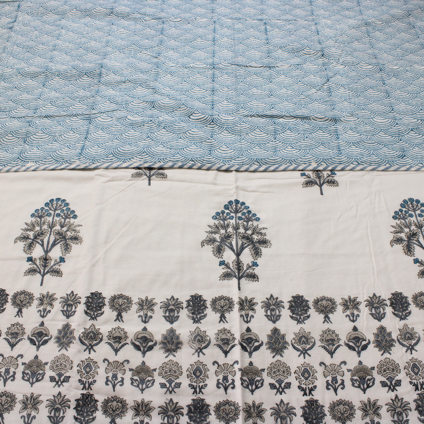 Anand Bagh Handblock-Muslin Dohar