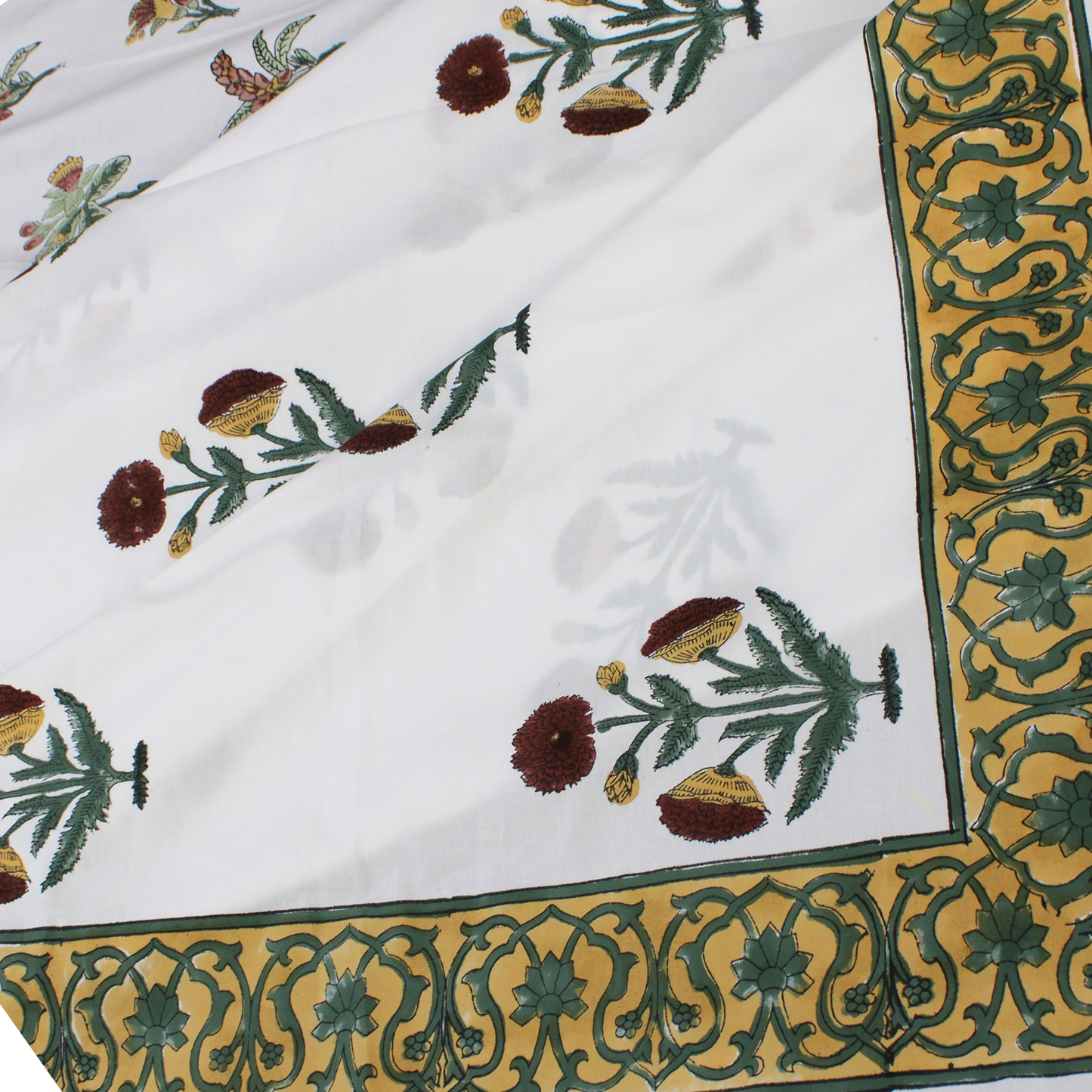 Anandbagh Handblock Bedsheet