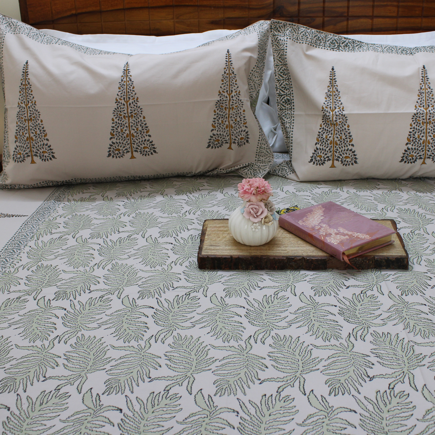 Anandbagh Handblock Bedsheet