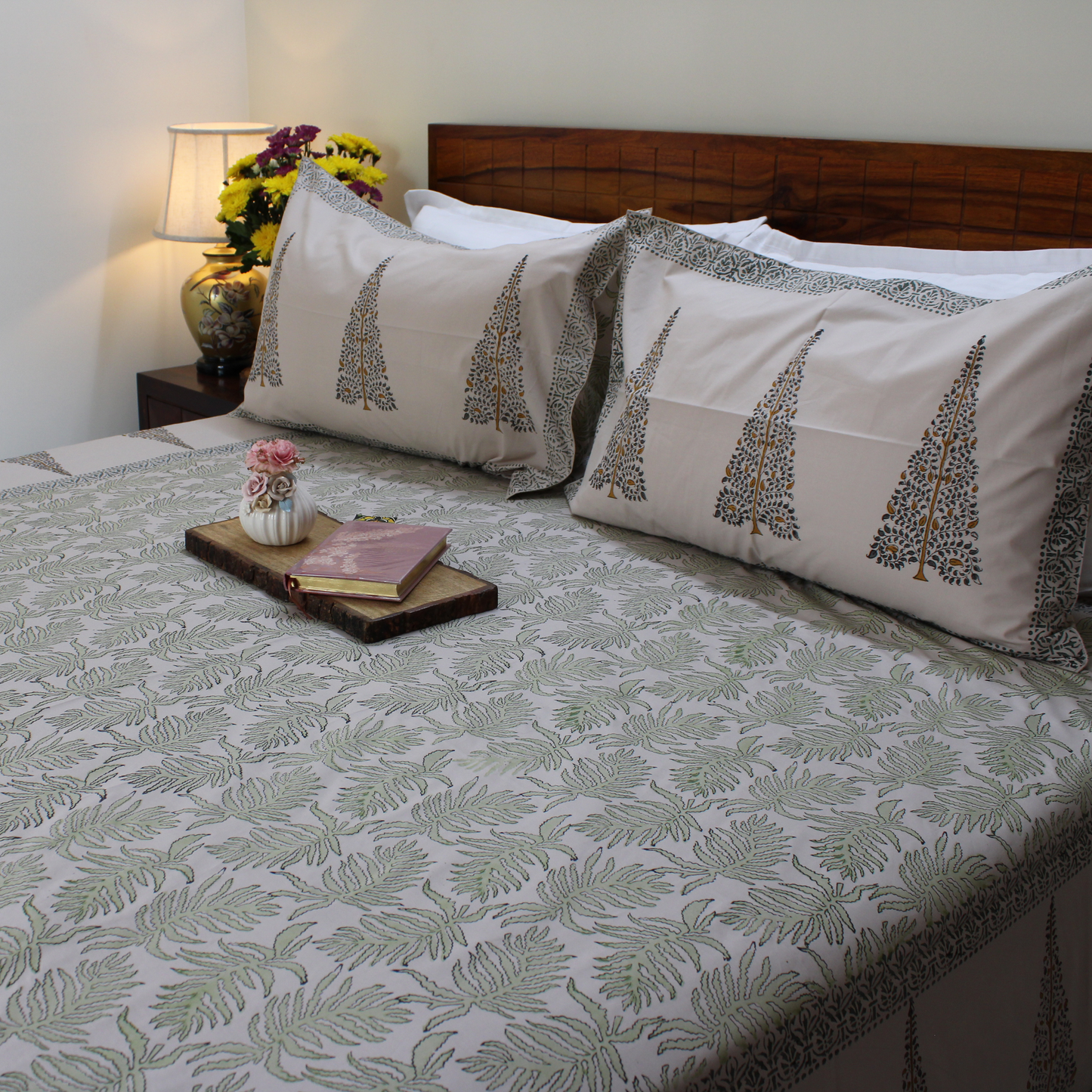 Anandbagh Handblock Bedsheet