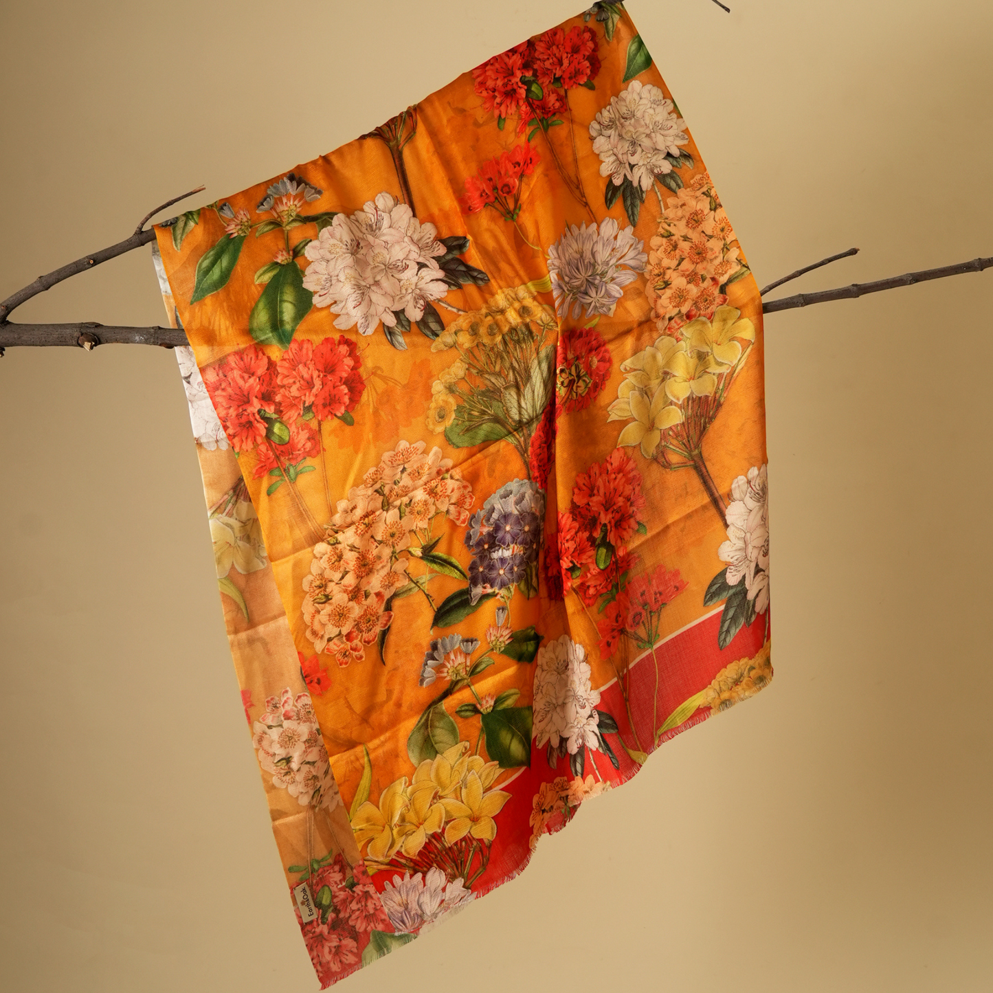 Botanic Reverie-Bamboo Modal Stole