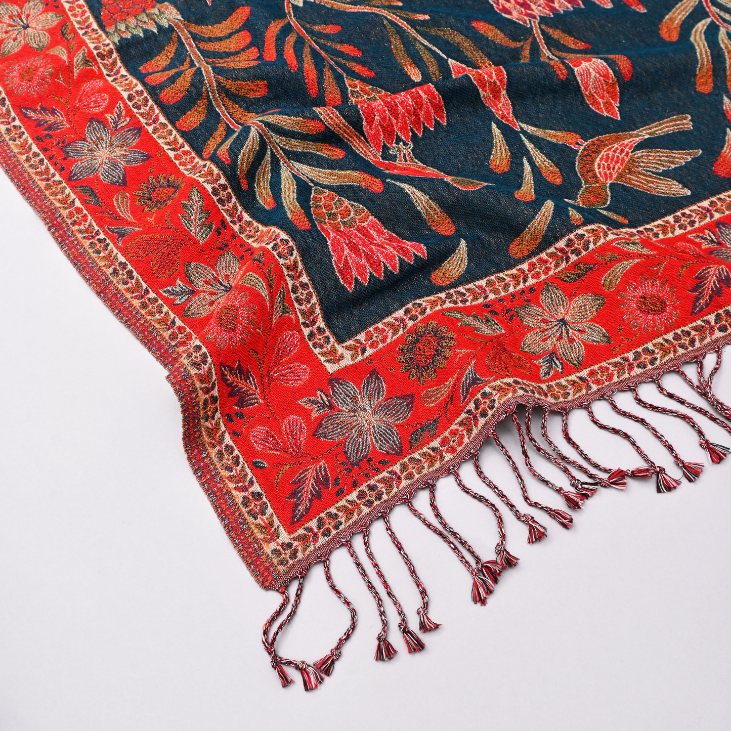 The Scarlet Garden Throw