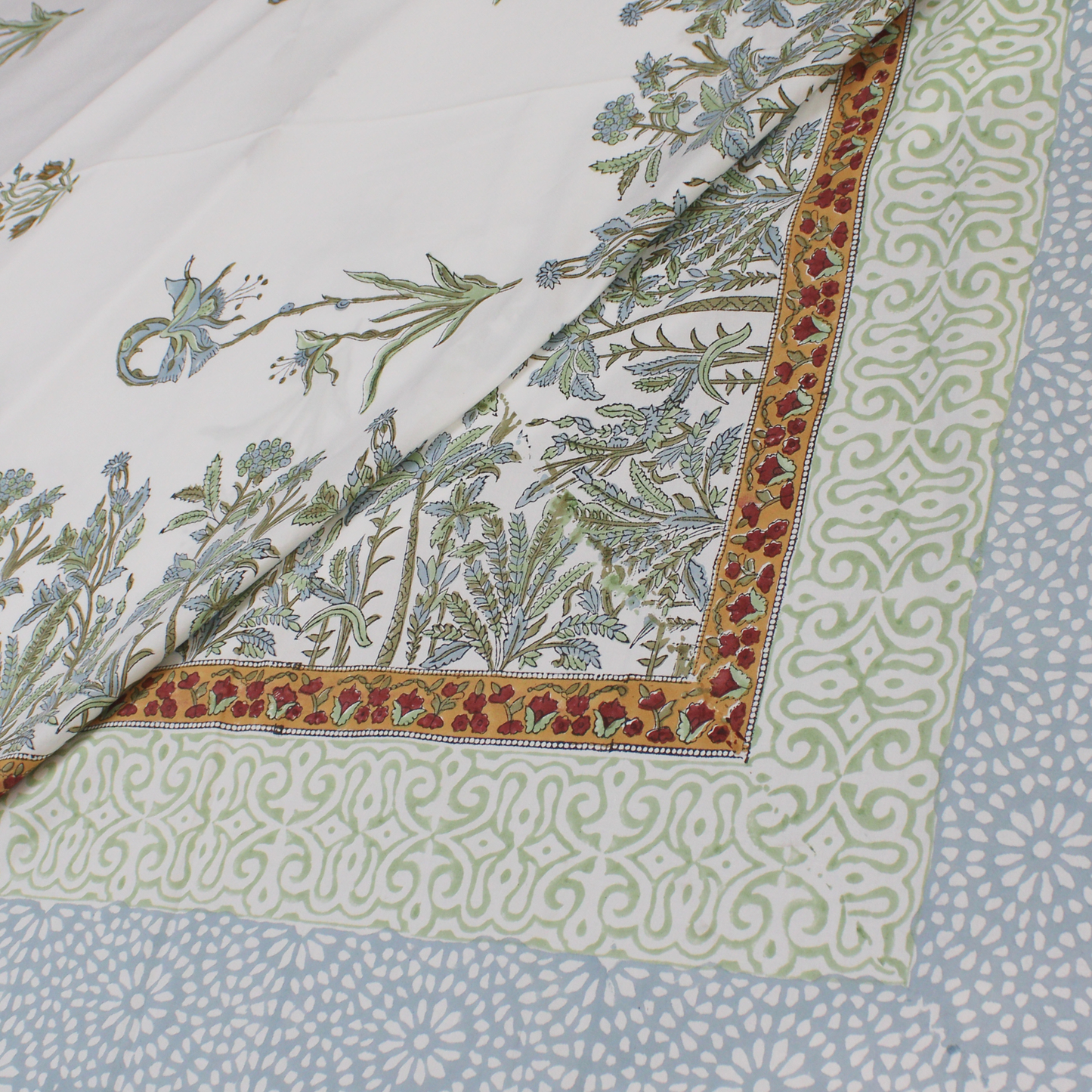 Anandbagh Handblock Bedsheet