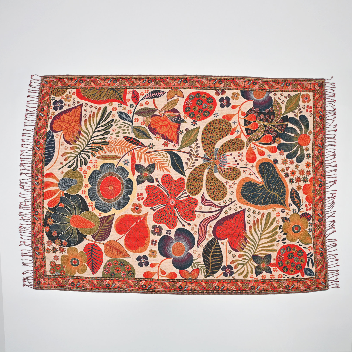 Verdant Whimsy Throw