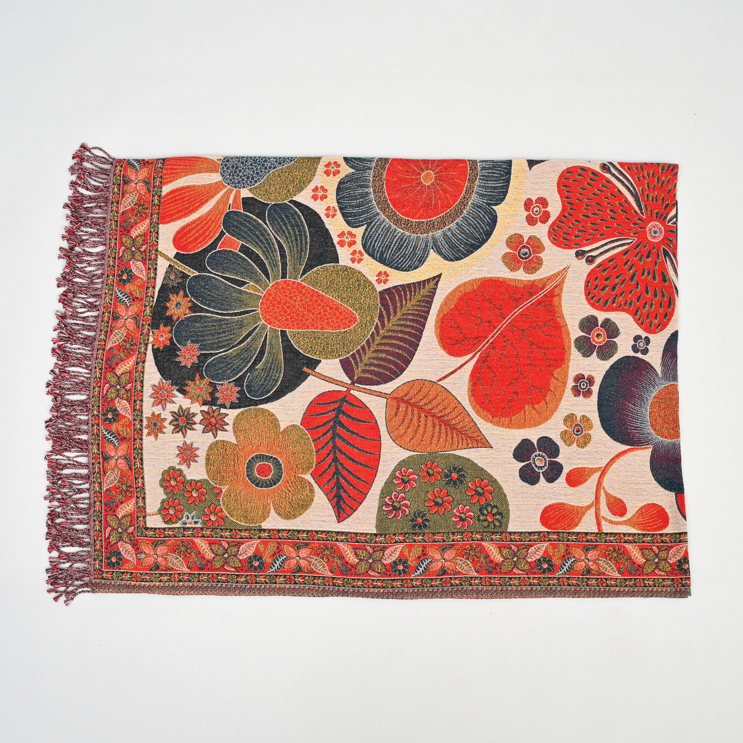 Verdant Whimsy Throw