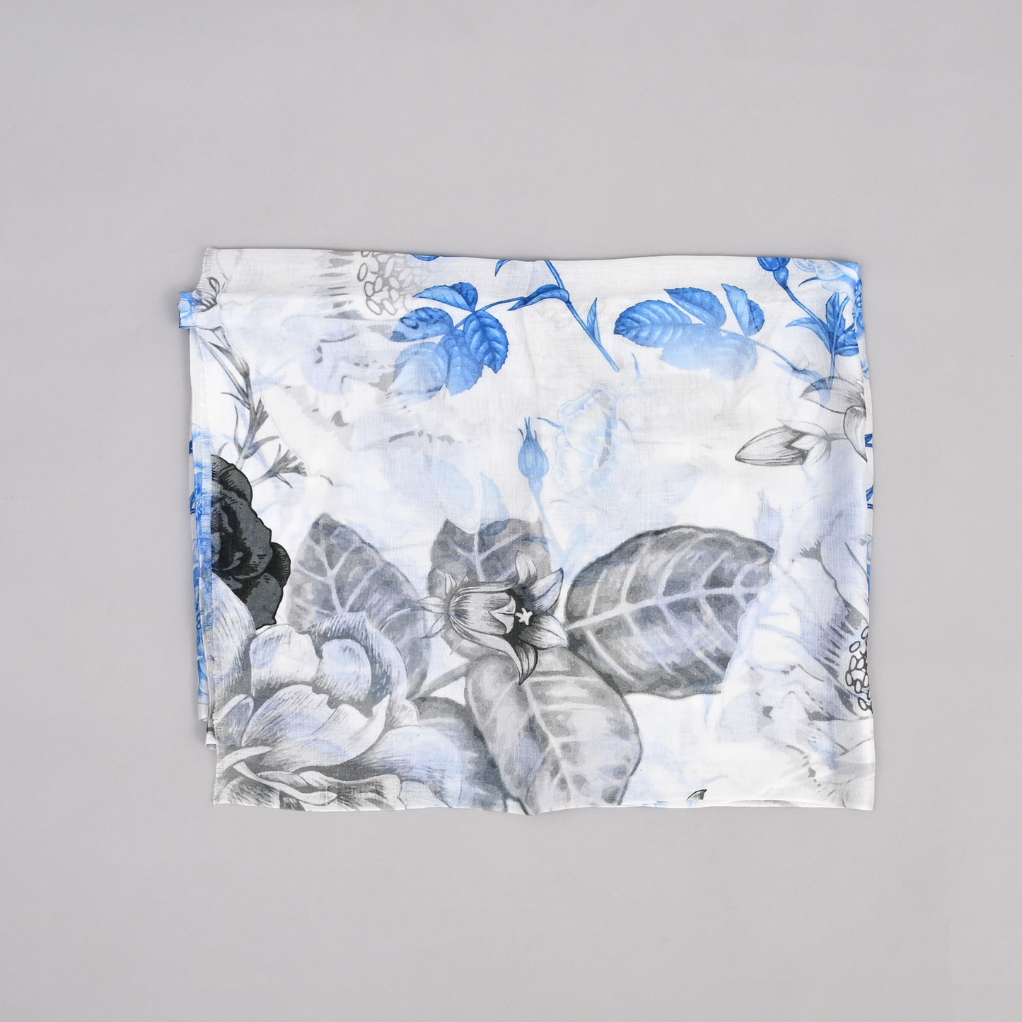 Frosted Petals-Bamboo Modal Stole