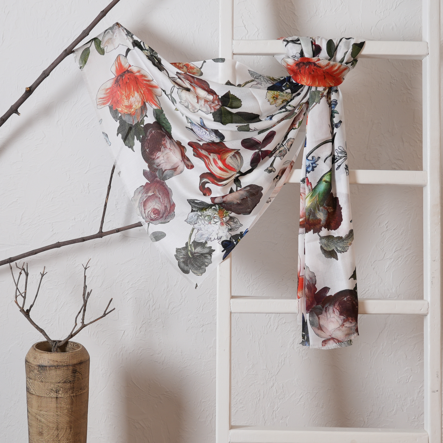 Botanic Reverie-Bamboo Modal Stole
