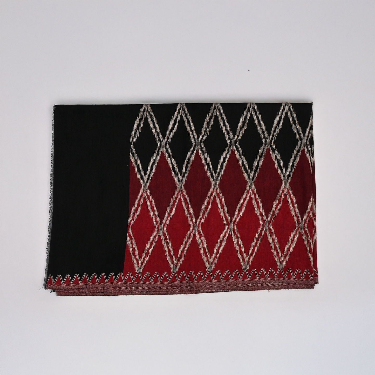 Ikkat Fine Wool Stole