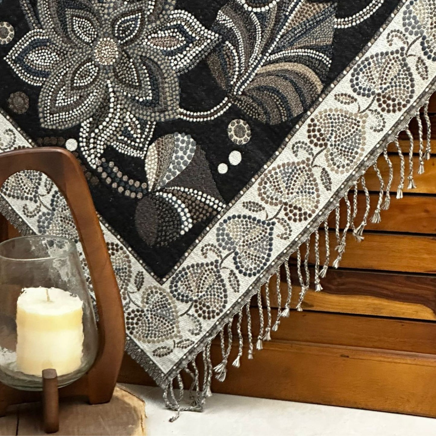 Monochrome Muse Throw