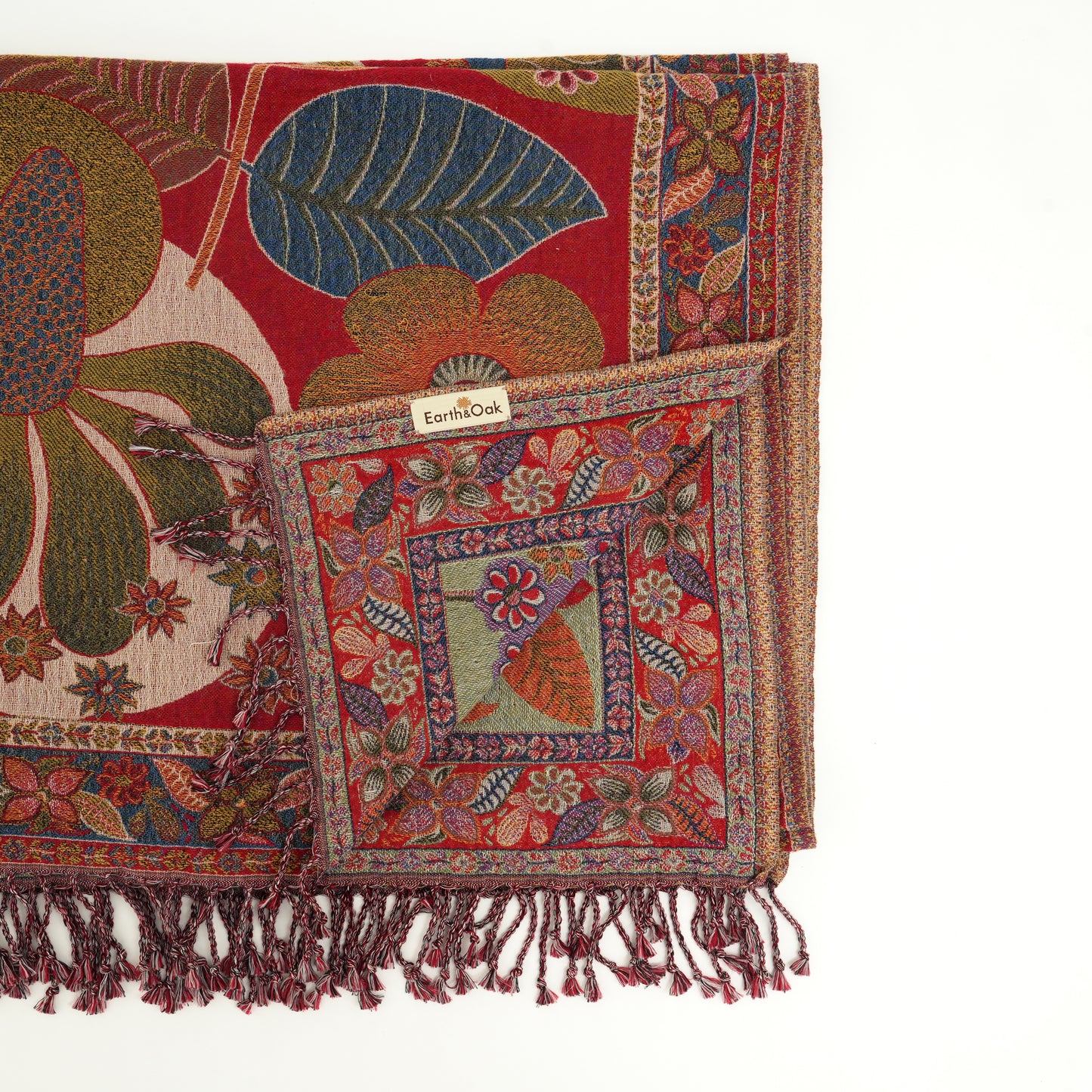 Scarlett Garden Cotton Wool Throw