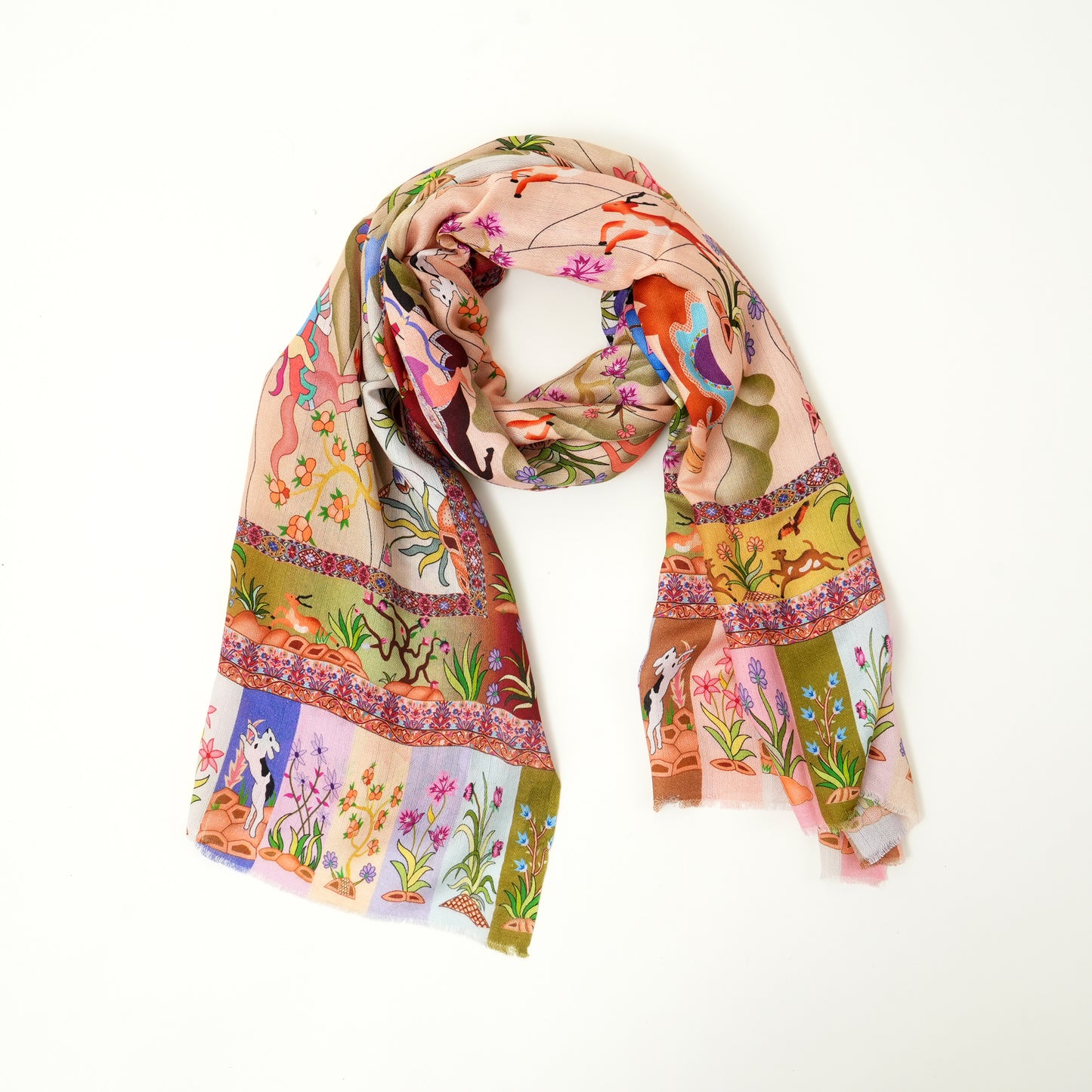 Ancient Echoes-Bamboo Modal Stole