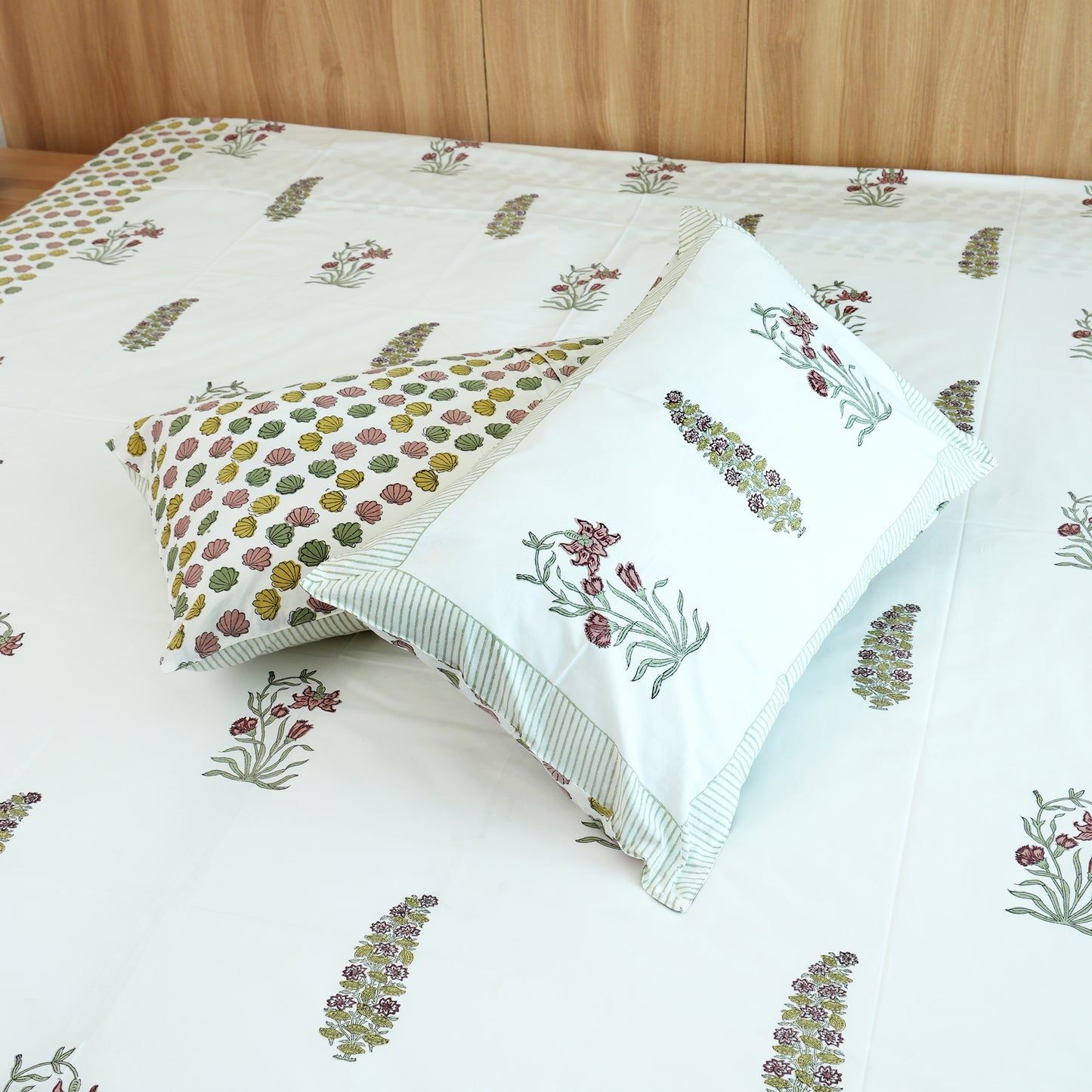 Anandbagh Handblock Bedsheet