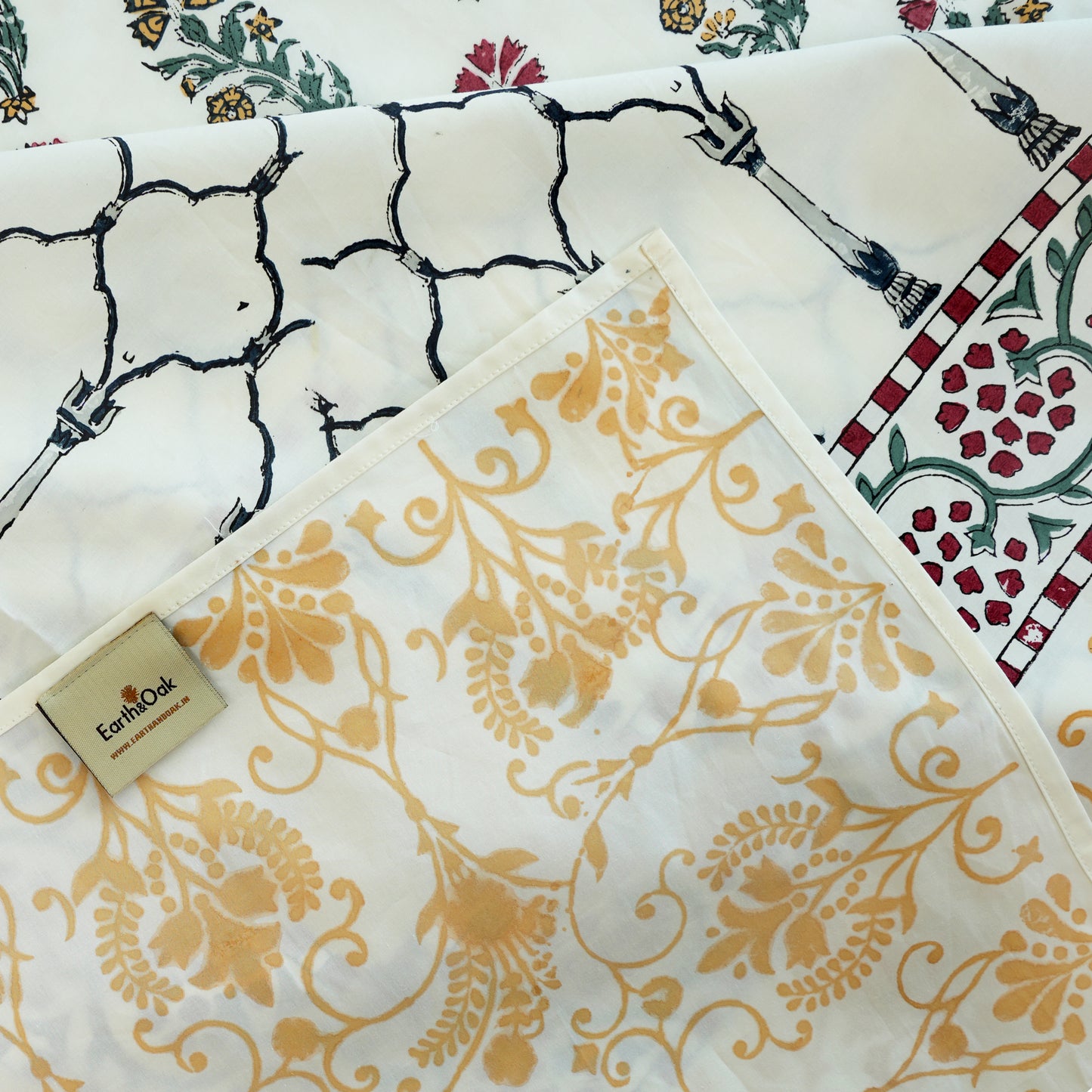 AnandBagh Handblock Bedsheet