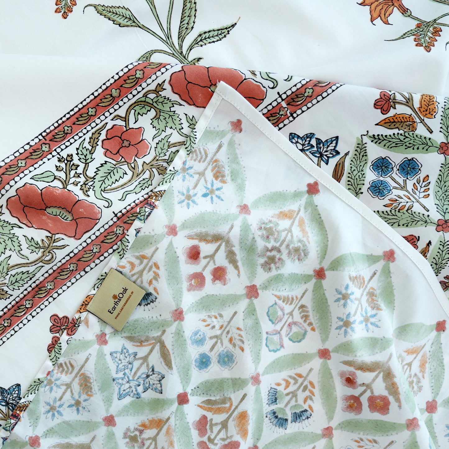 AnandBagh Handblock Bedsheet