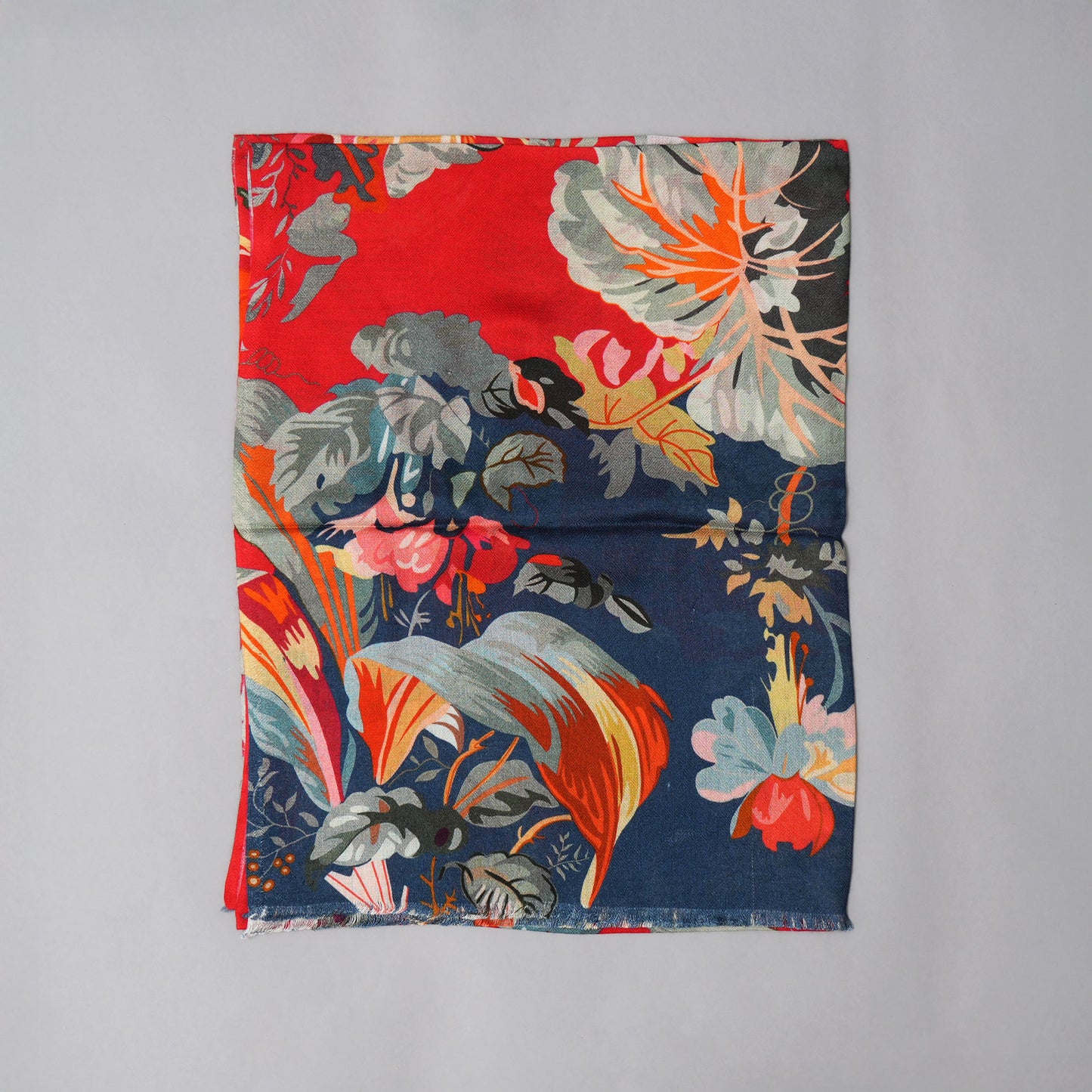 Vivid Petals-Bamboo Modal Stole