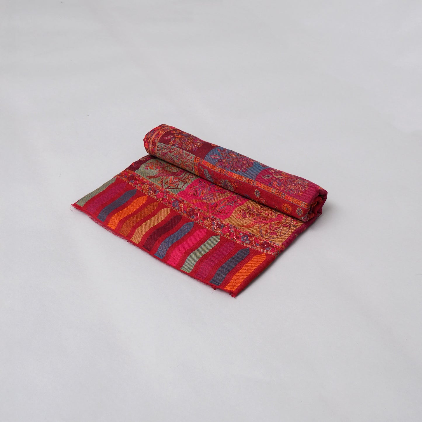 Masakali Red Wool Shawl