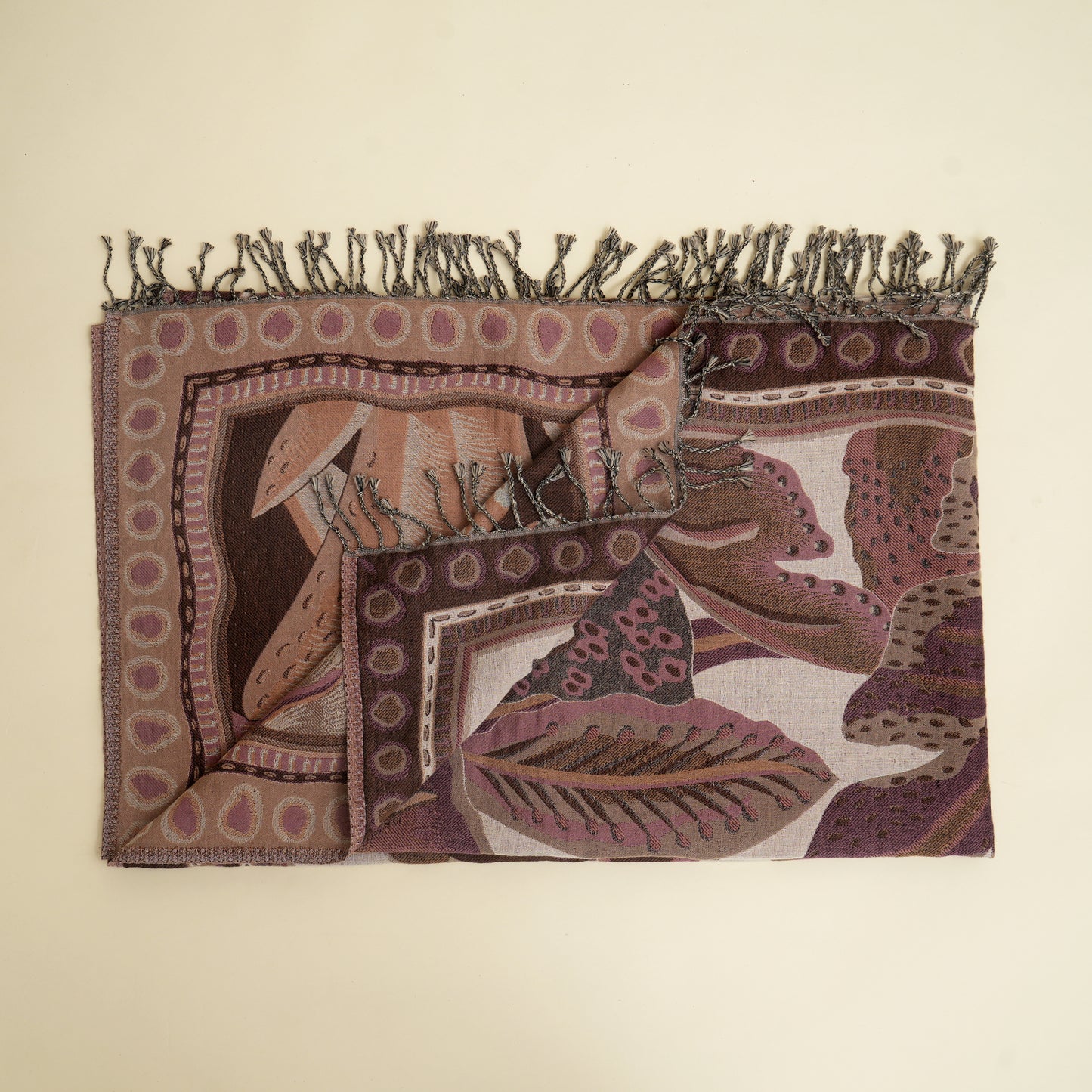 Luxury Floral Throw