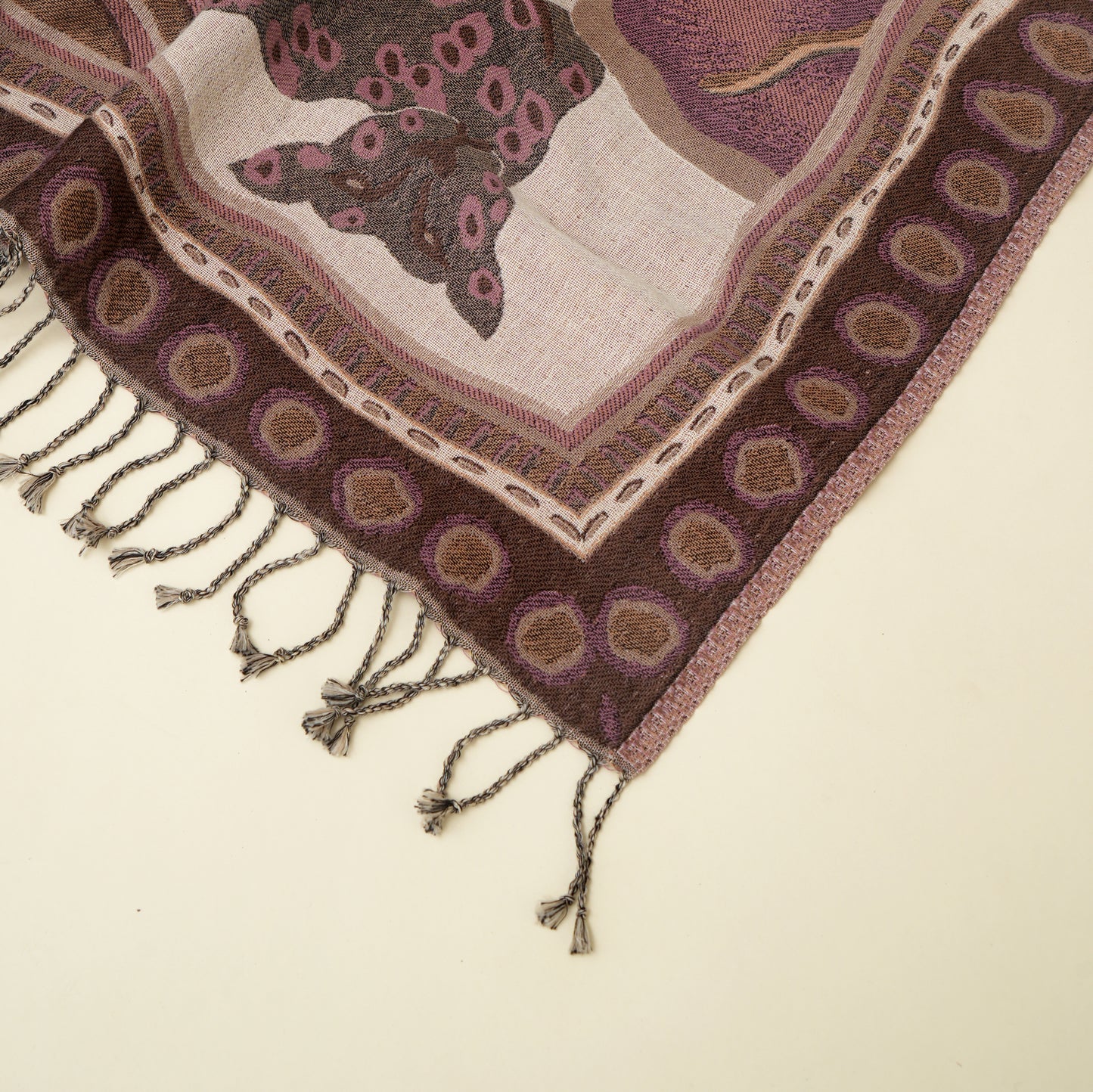 Luxury Floral Throw