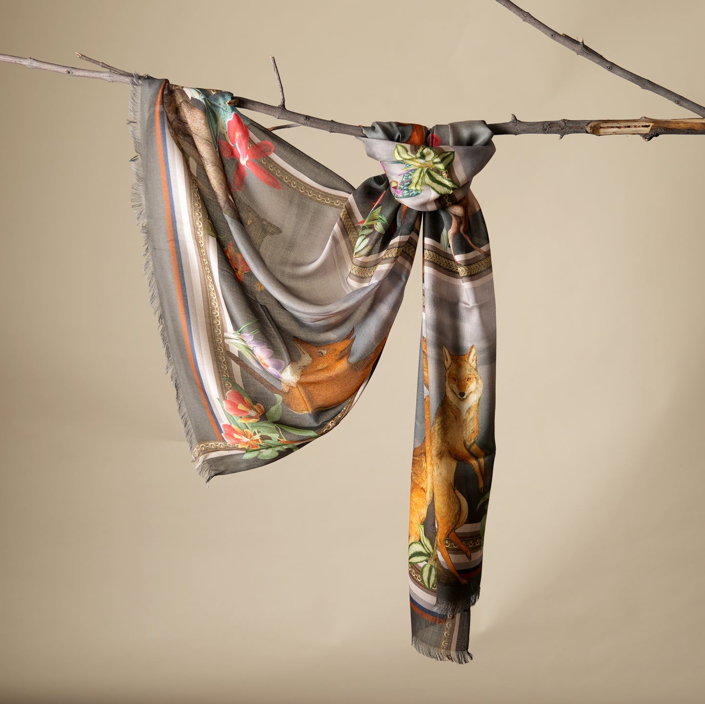 Enchanted Forrest-Bamboo Modal Stole