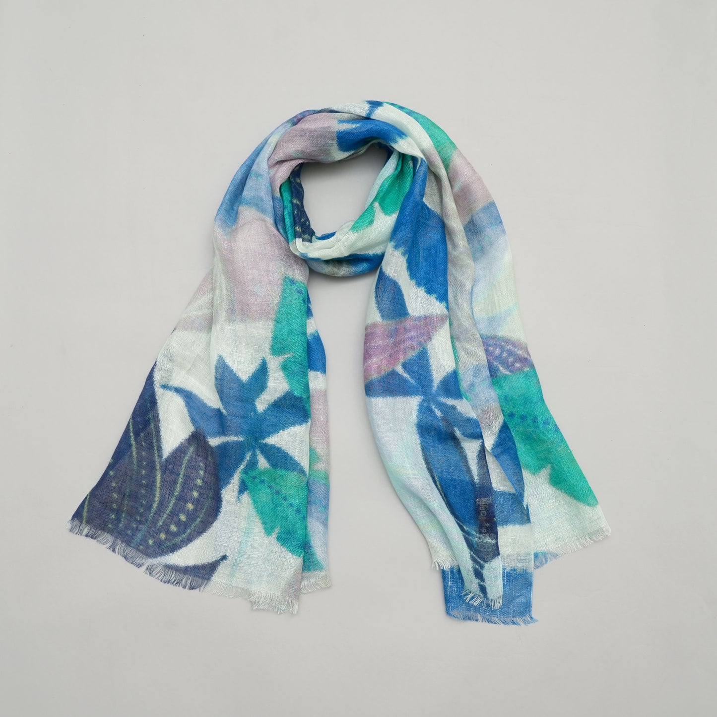 Tropical Escape- Cotton Linen Stole