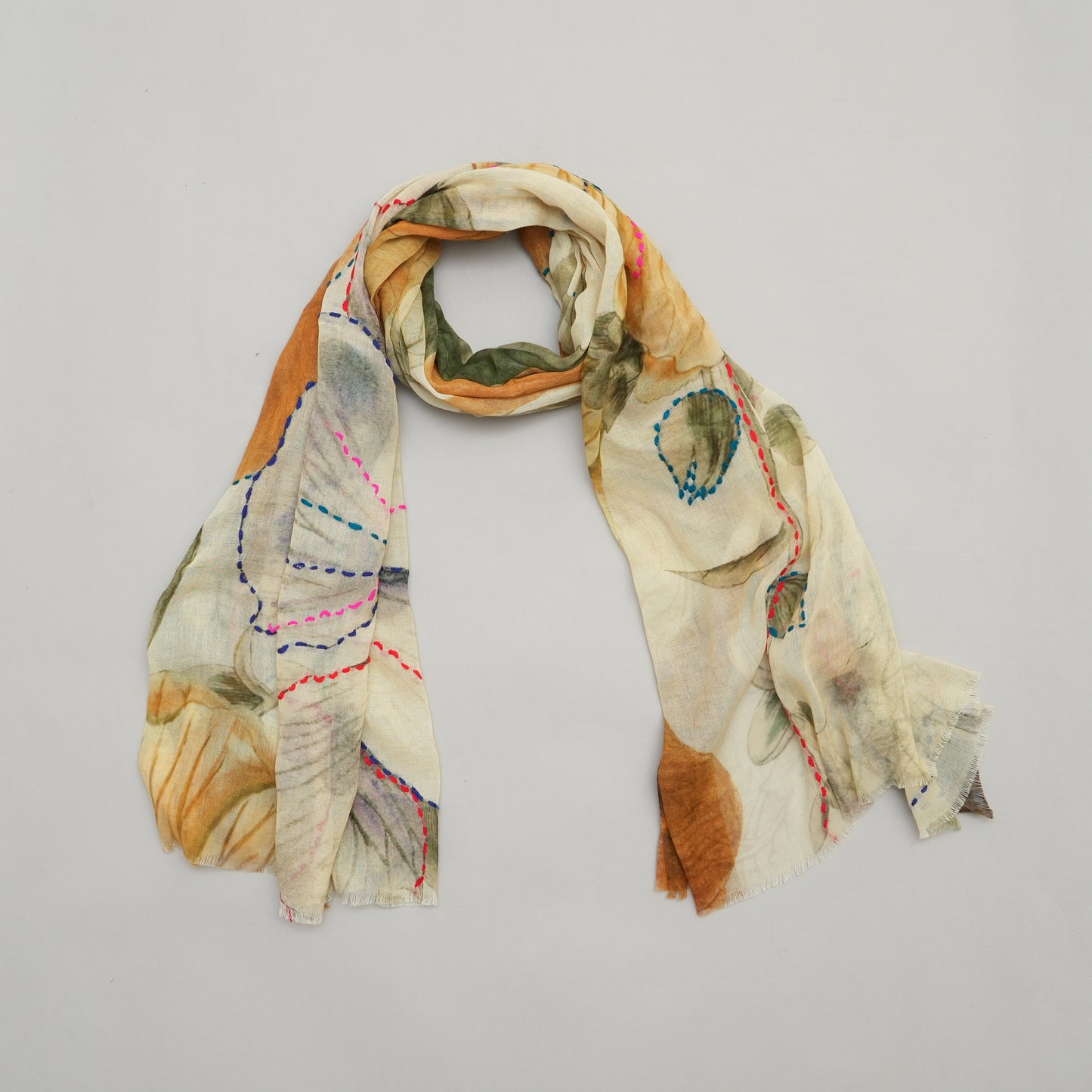 Whispers & Threads- Modal Cotton Stole