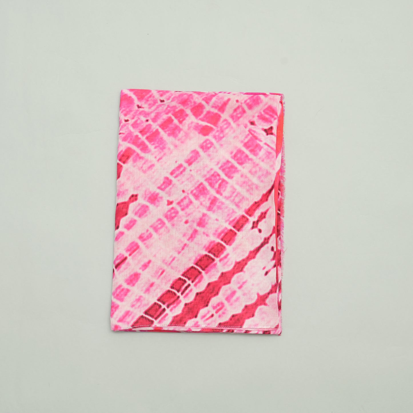 Pink Bloom-Cotton Silk Stole