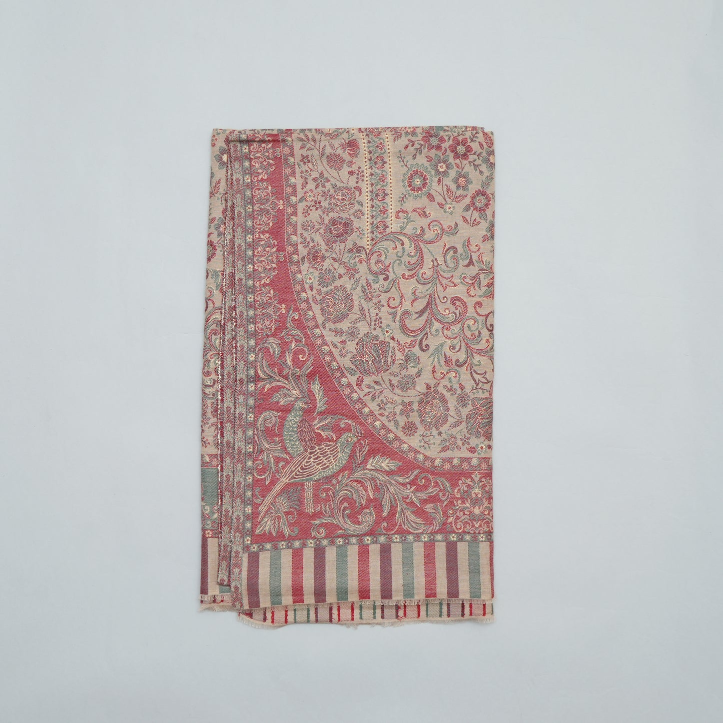 Masakali Beige Wool Shawl