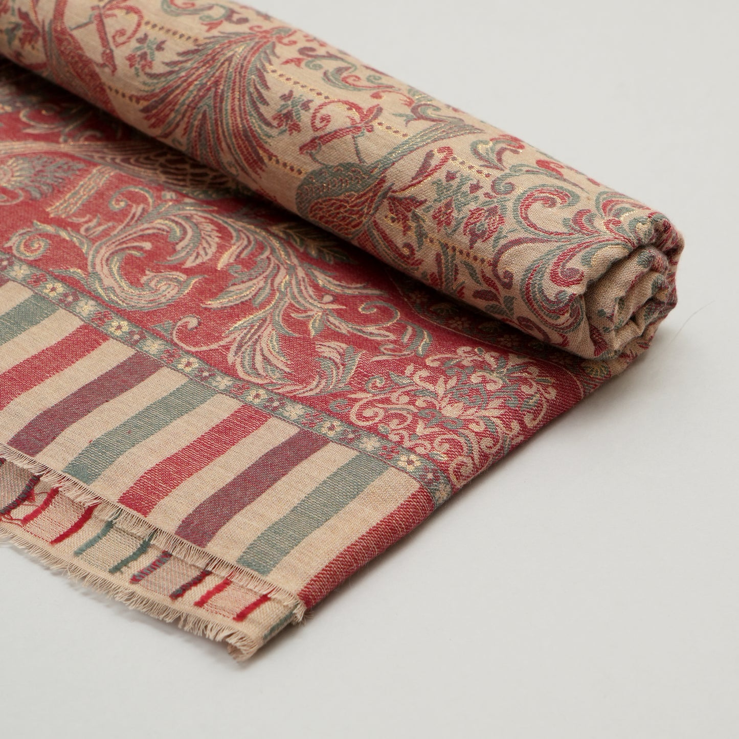 Masakali Beige Wool Shawl