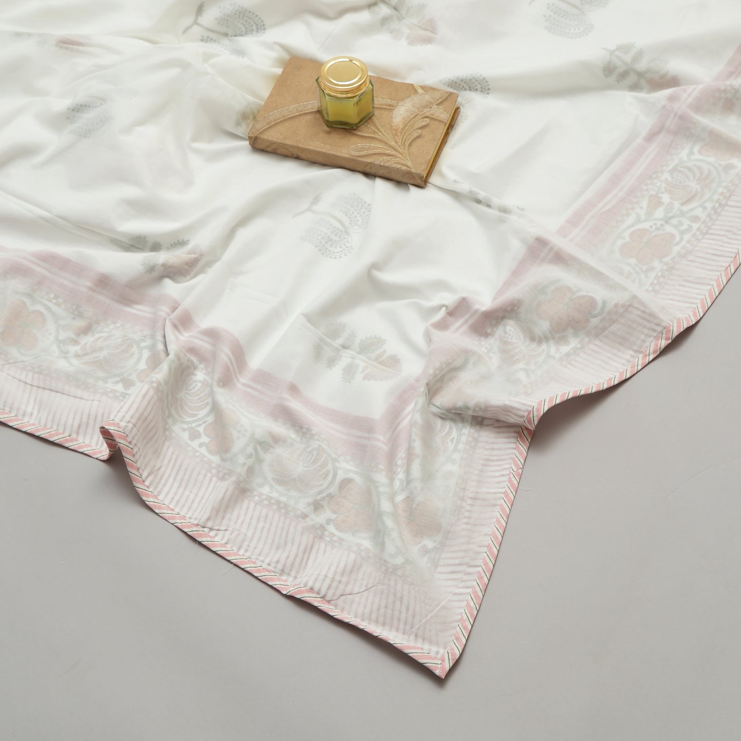 Finest Muslin, Handblock Print, Breathable, Lightweight, Soft, Artisanal Craftsmanship