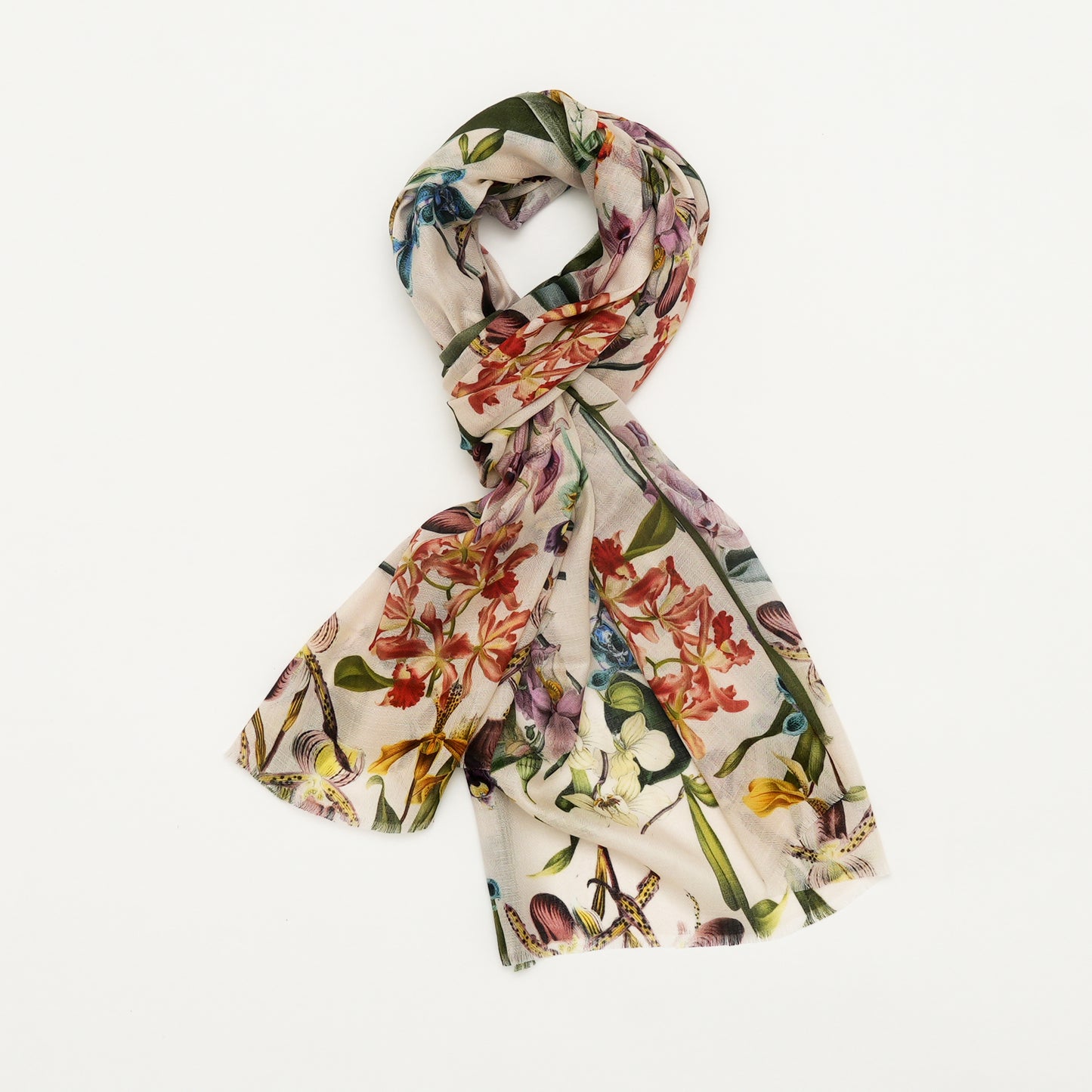 Botanical Whispers Bamboo Modal Stole