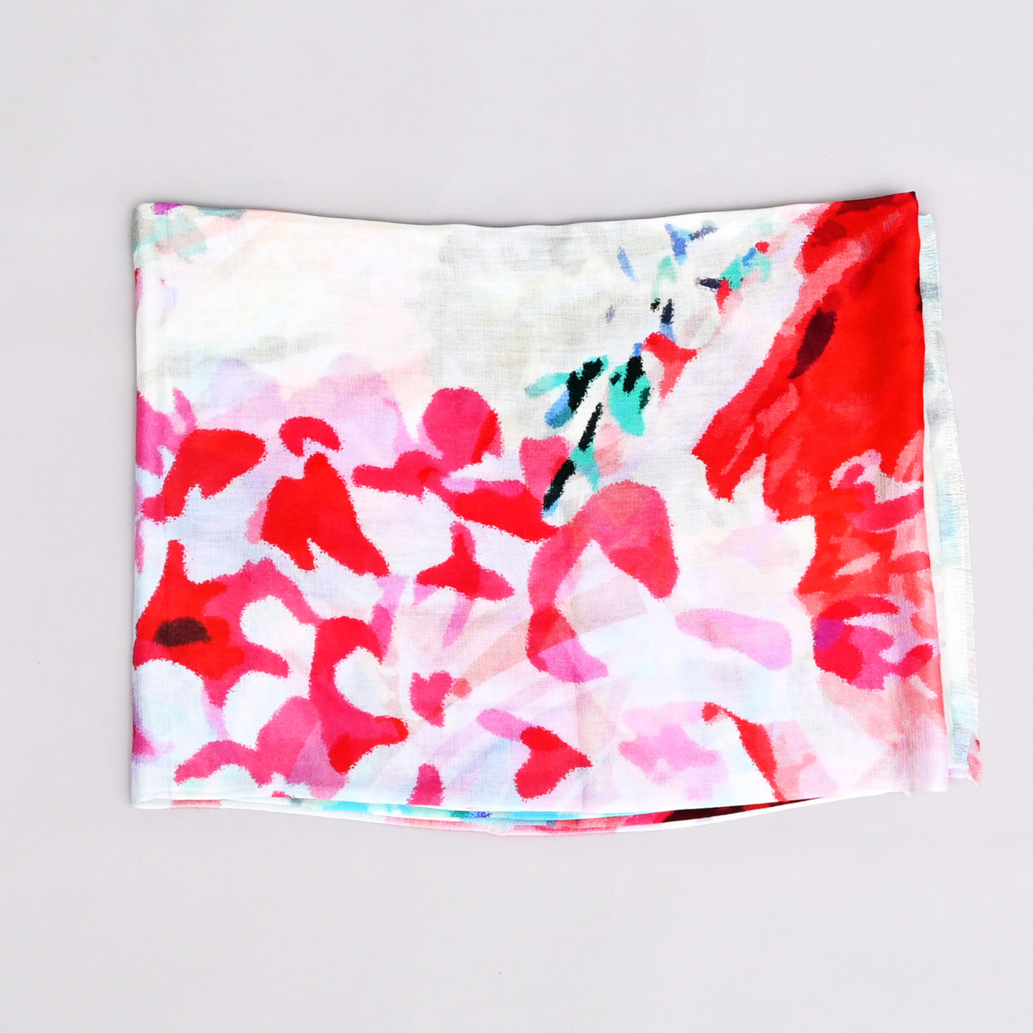 Abstract Garden Bamboo Modal Stole