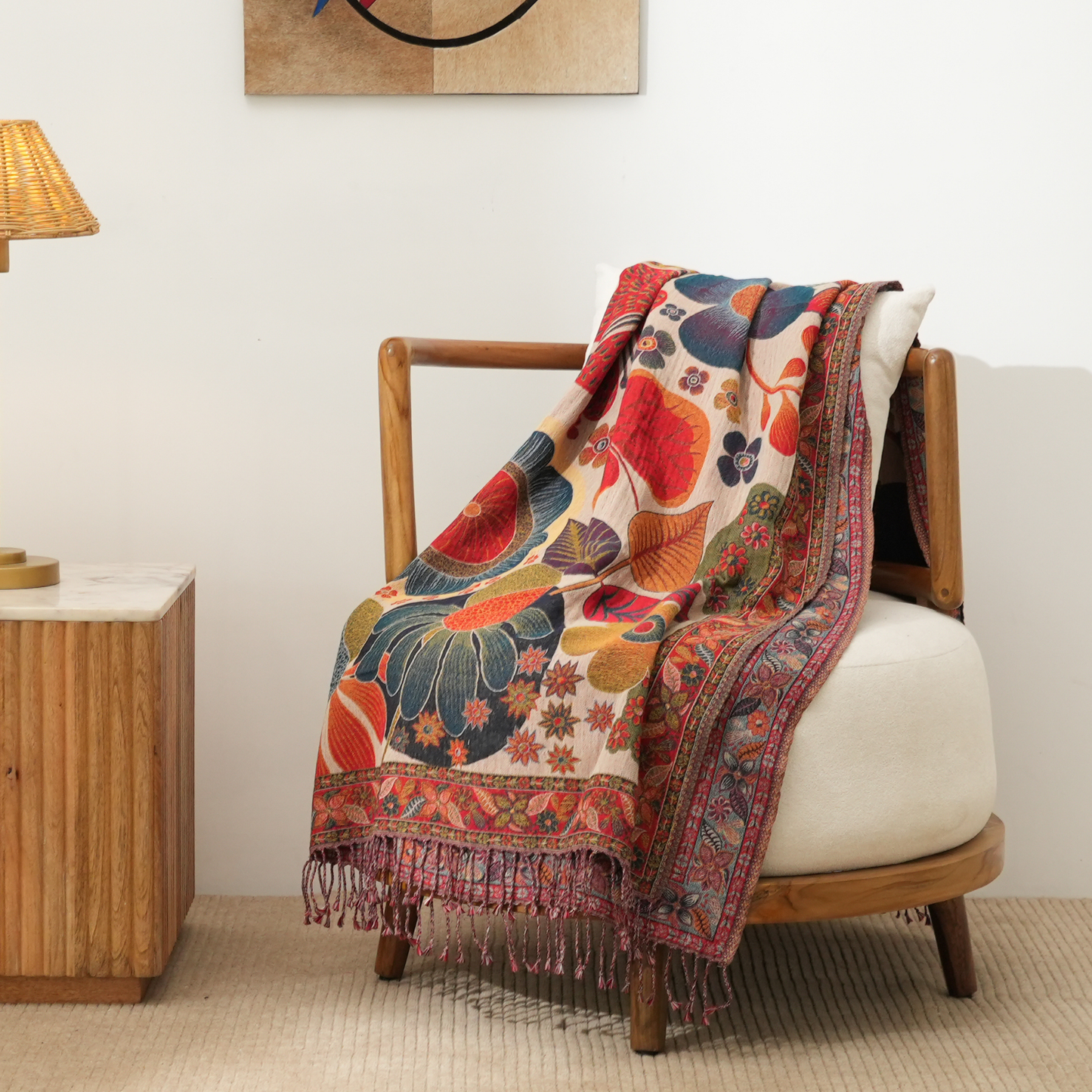 Verdant Whimsy Throw