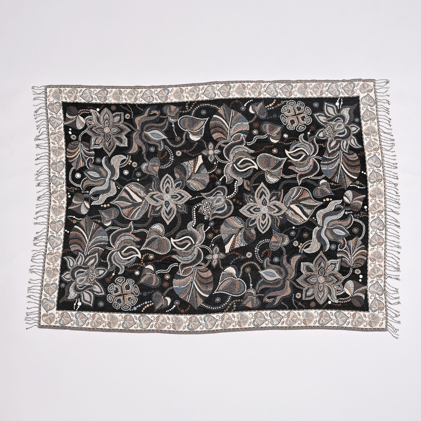 Monochrome Muse Throw