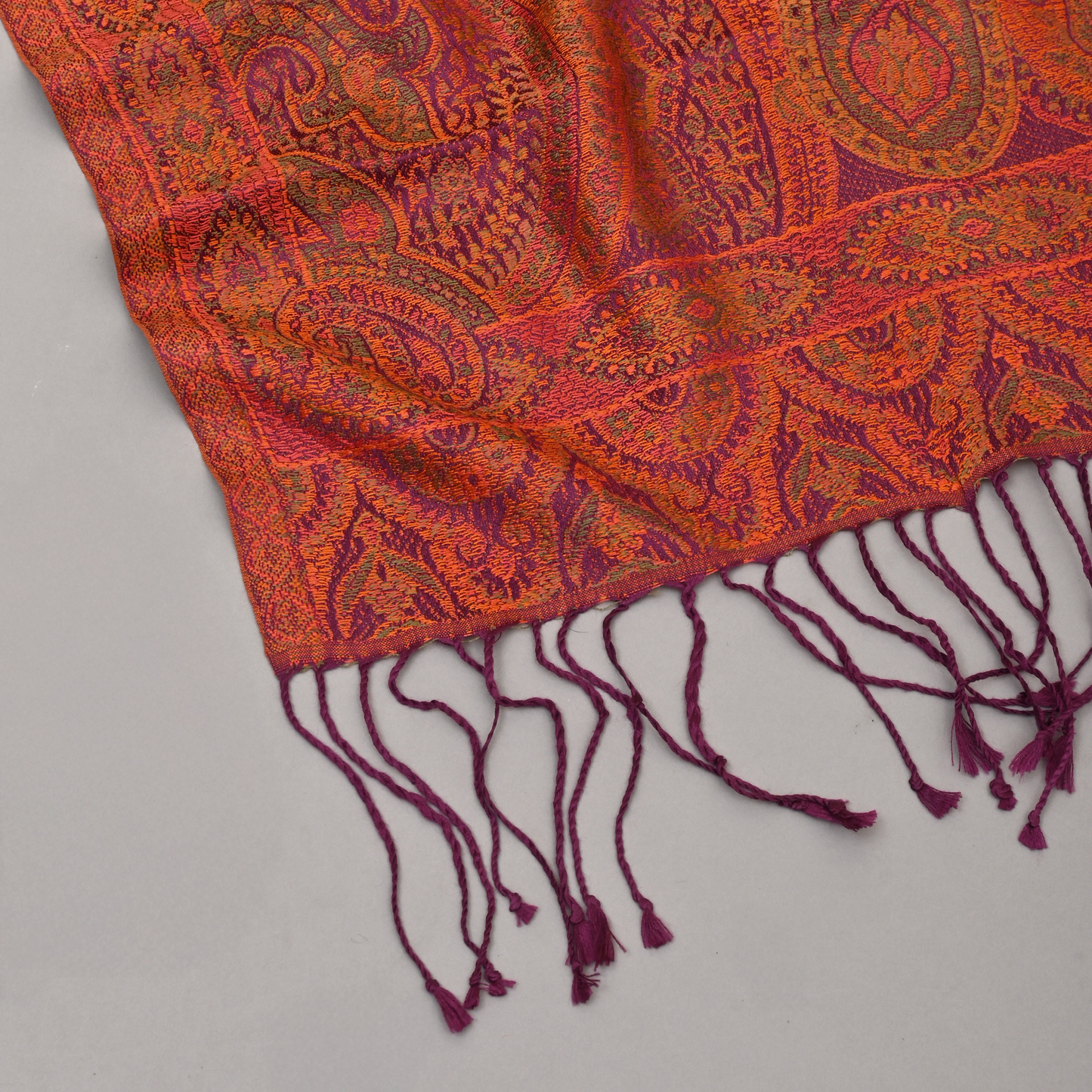 The Classic Paisley-Silk Scarf