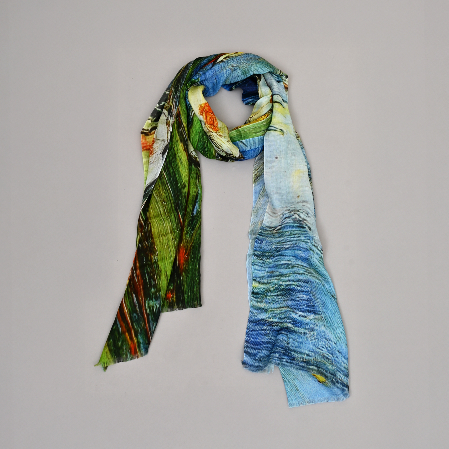 The Van Gogh-Bamboo Modal Stole