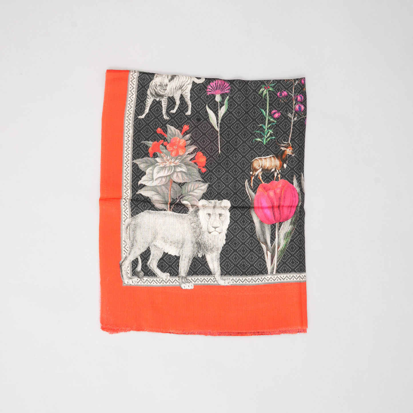 Exotic Escape Black - Bamboo Modal Stole
