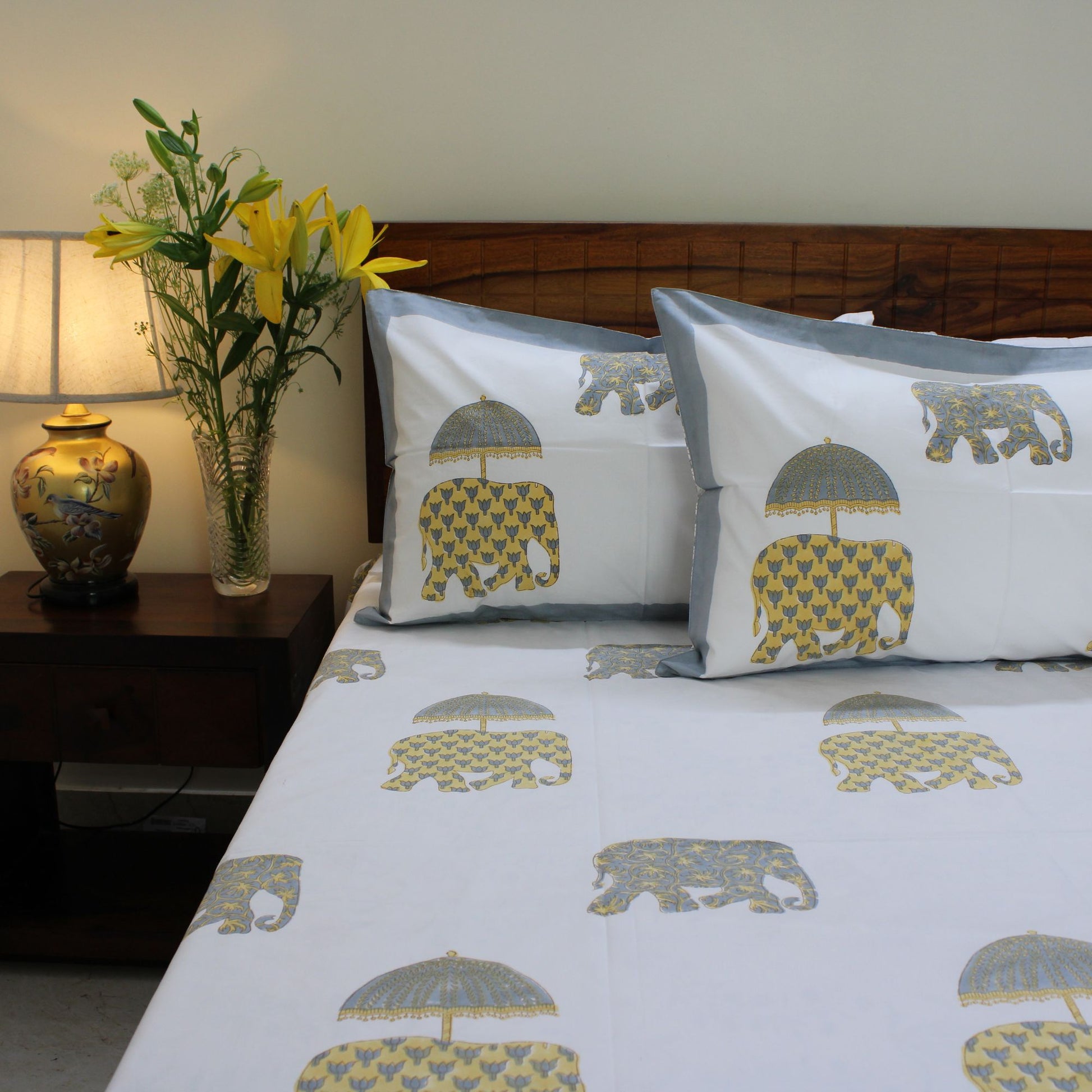 Handblock Bedsheet
