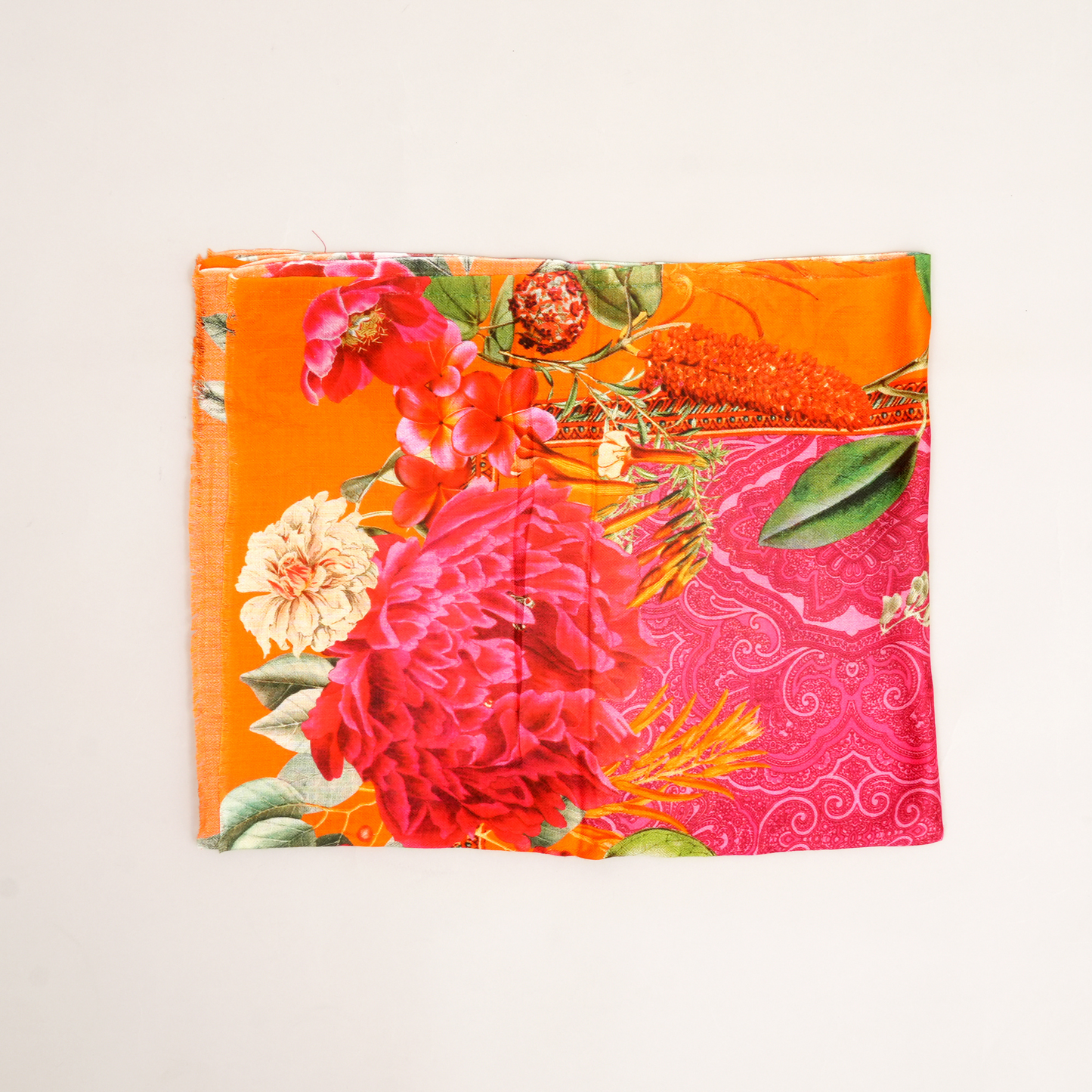 Vivid Oasis-Bamboo Modal Stole