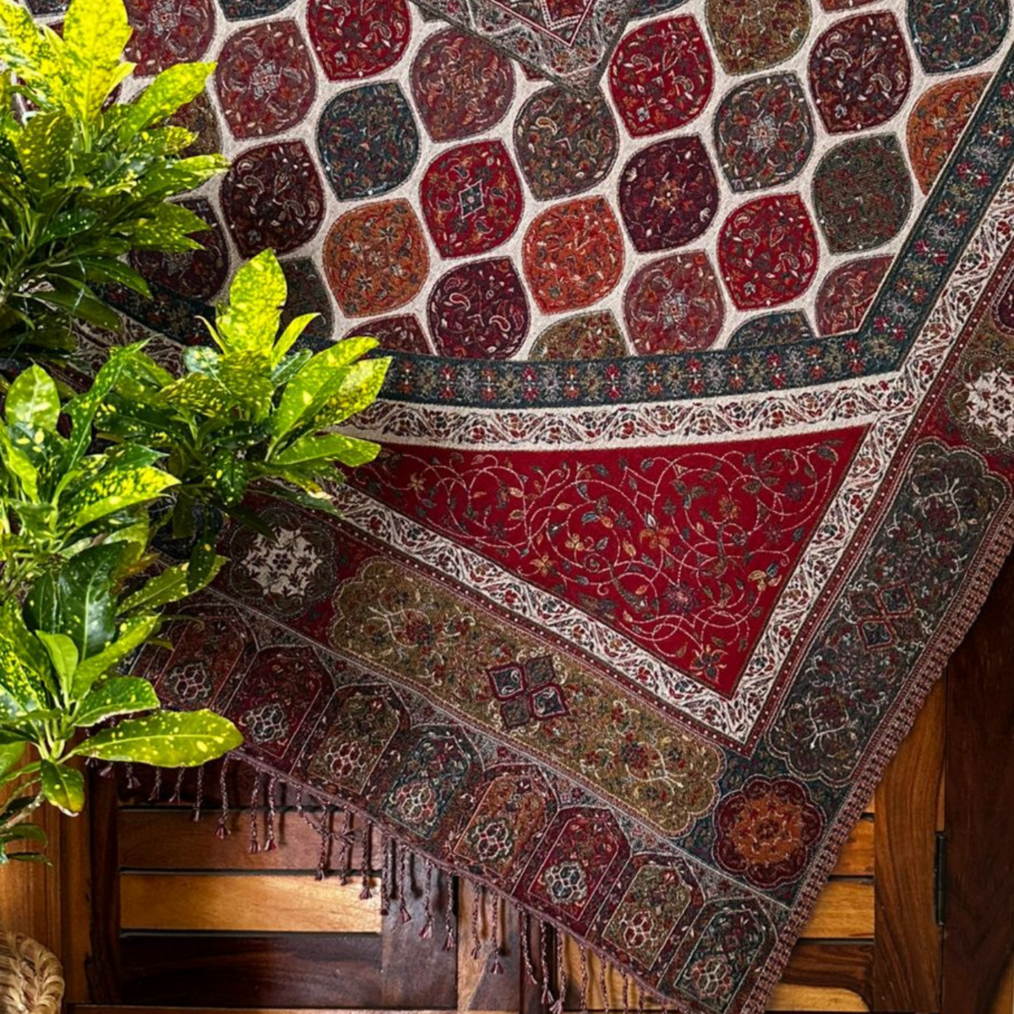 The Heritage Tapestry Throw
