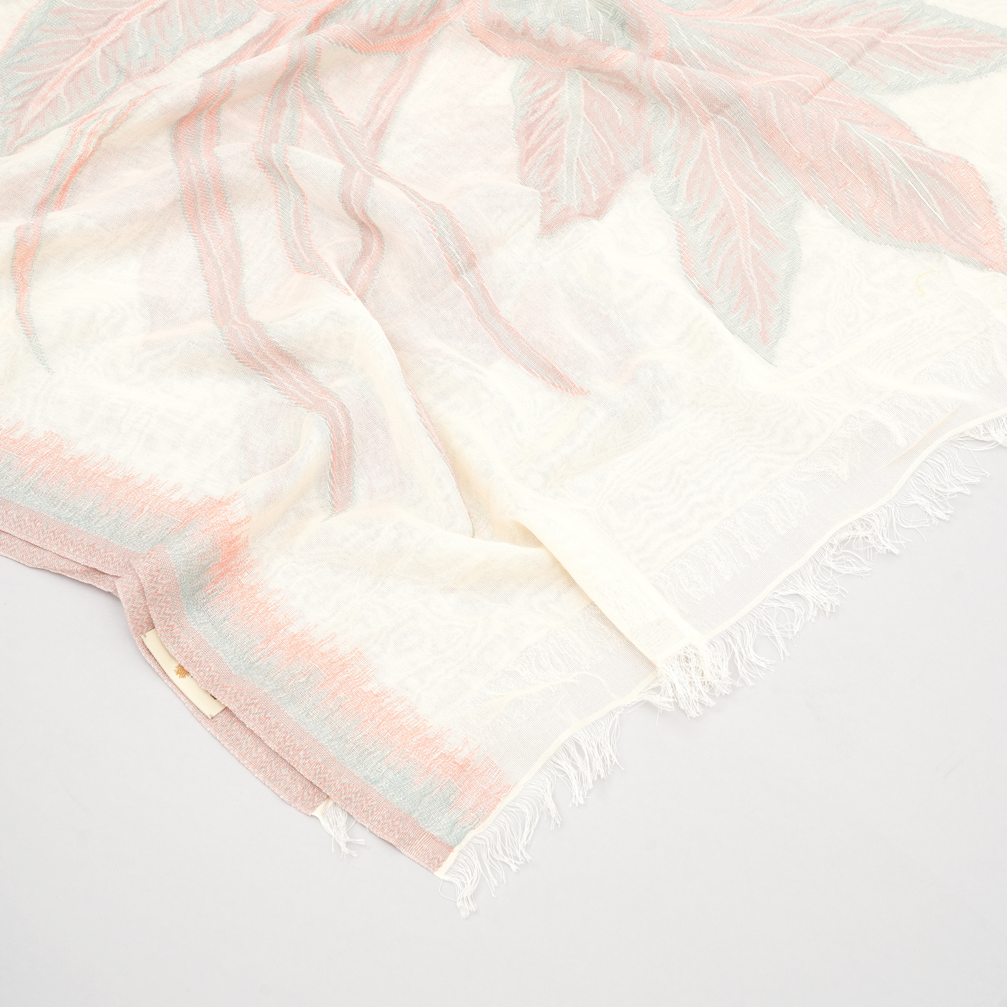 Whispering Petals- Cotton Stole