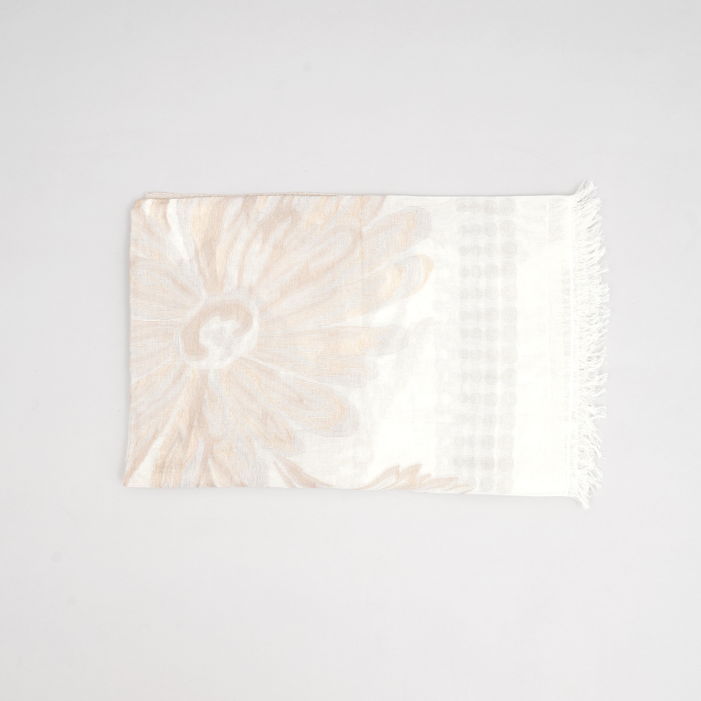 Whispering Petals- Cotton Stole