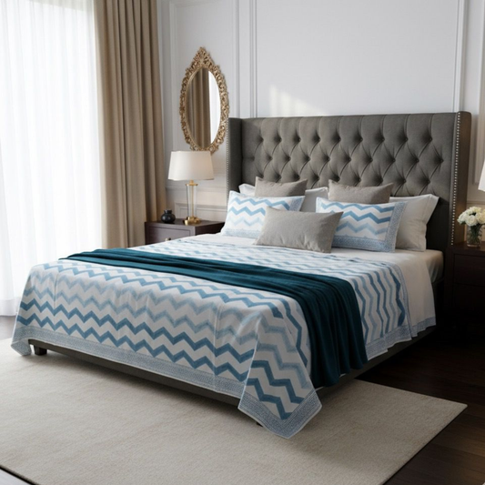 Ethnic Soul Handblock Bedsheet