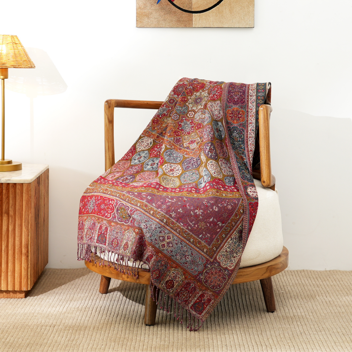 The Heritage Tapestry Throw